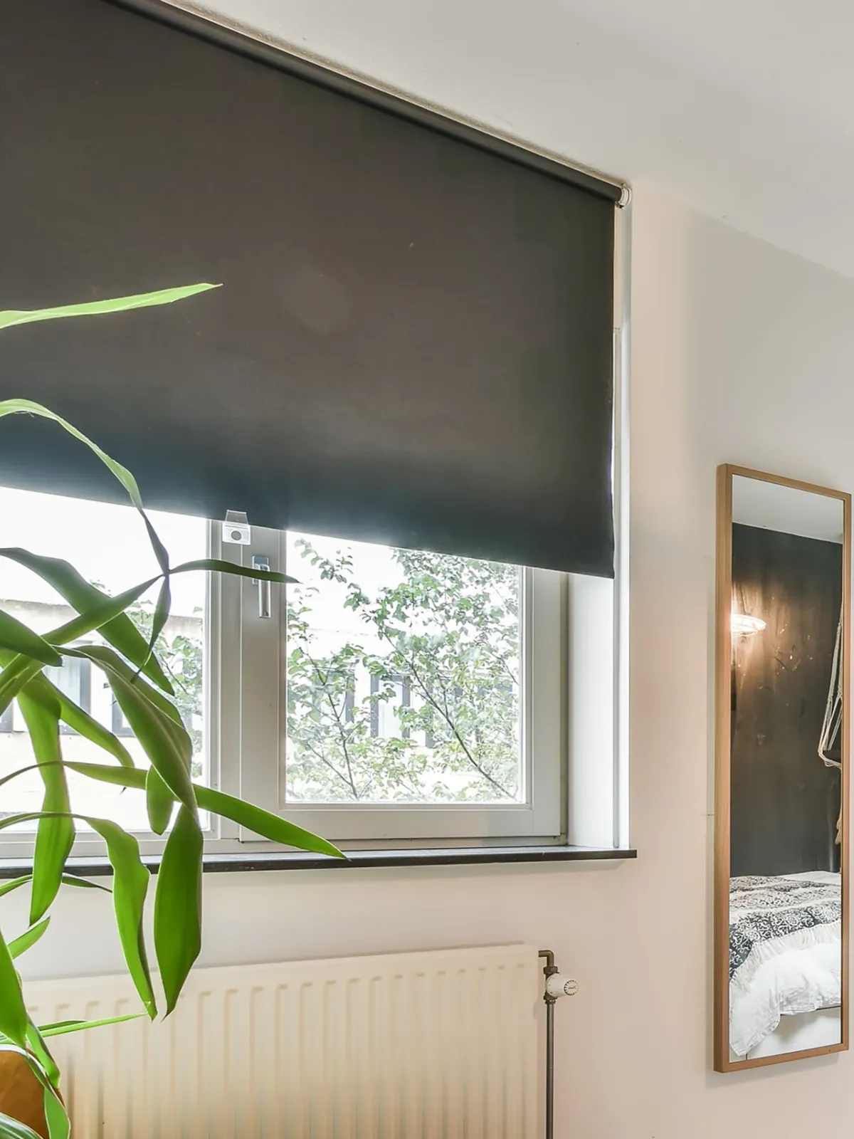 Roller Blinds custom window treatment by Charm Curtain